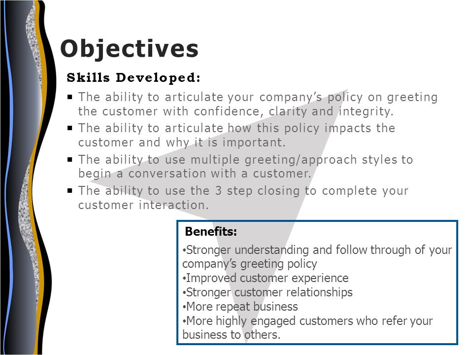 the customer service conversation welcome to the customer service customer interaction skills