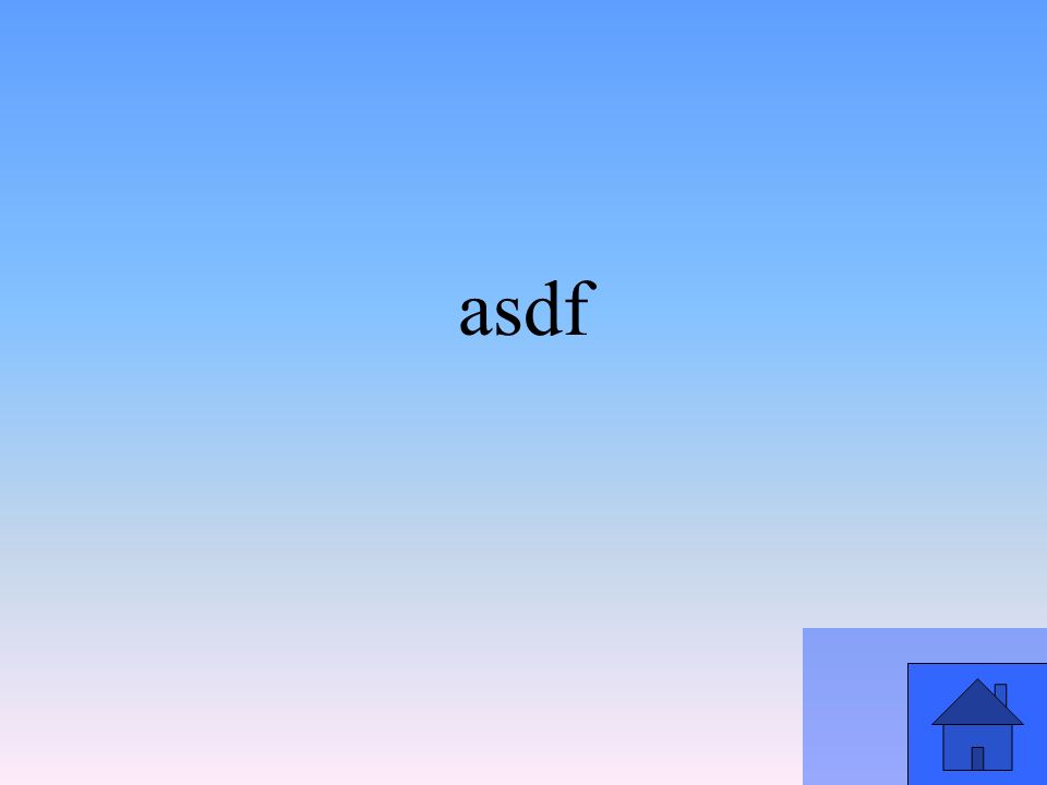 asdf