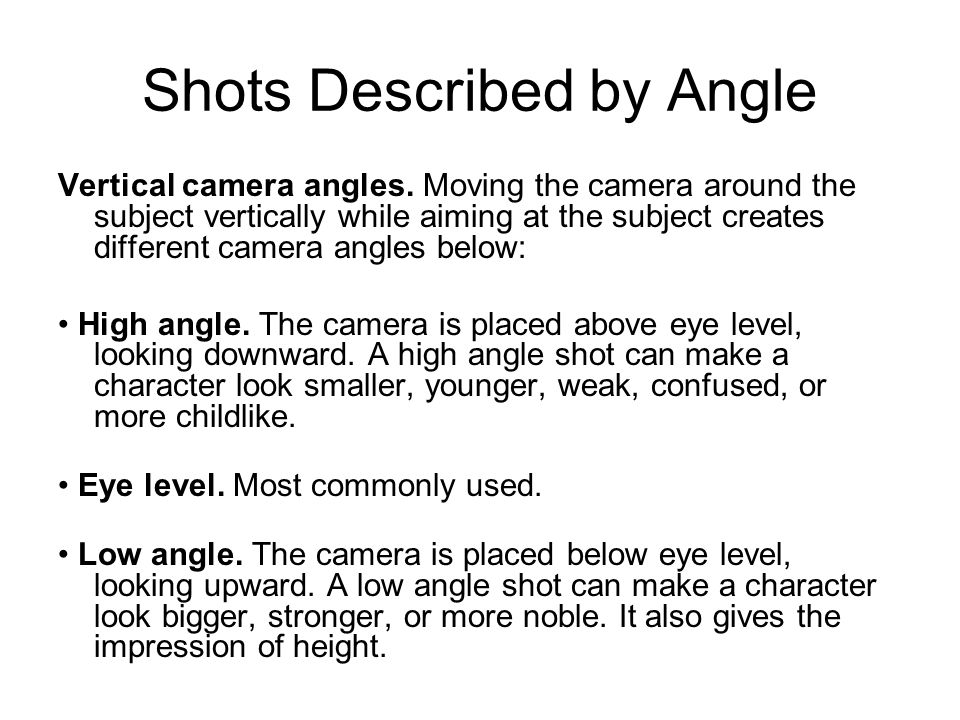 standard shot size