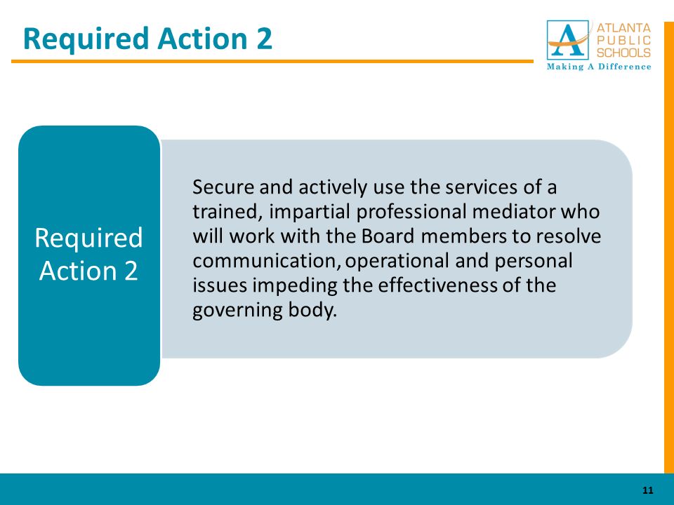 Required Action 2 11