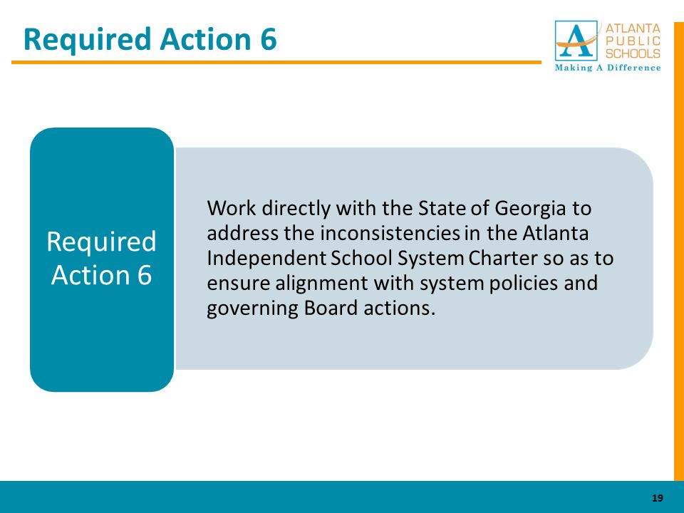Required Action 6 19