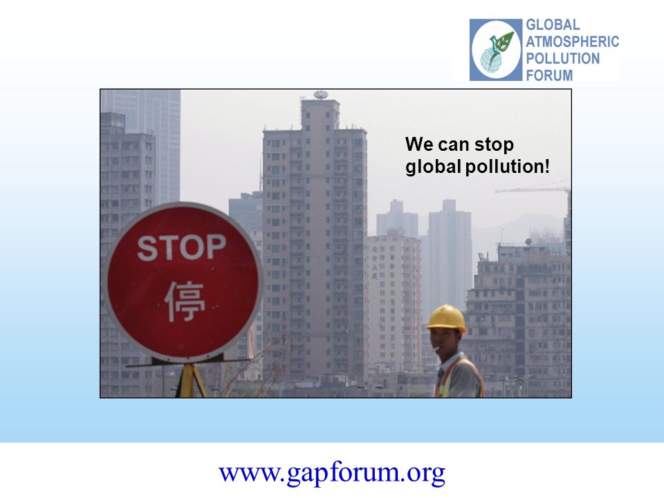Thank you! We can stop global pollution!
