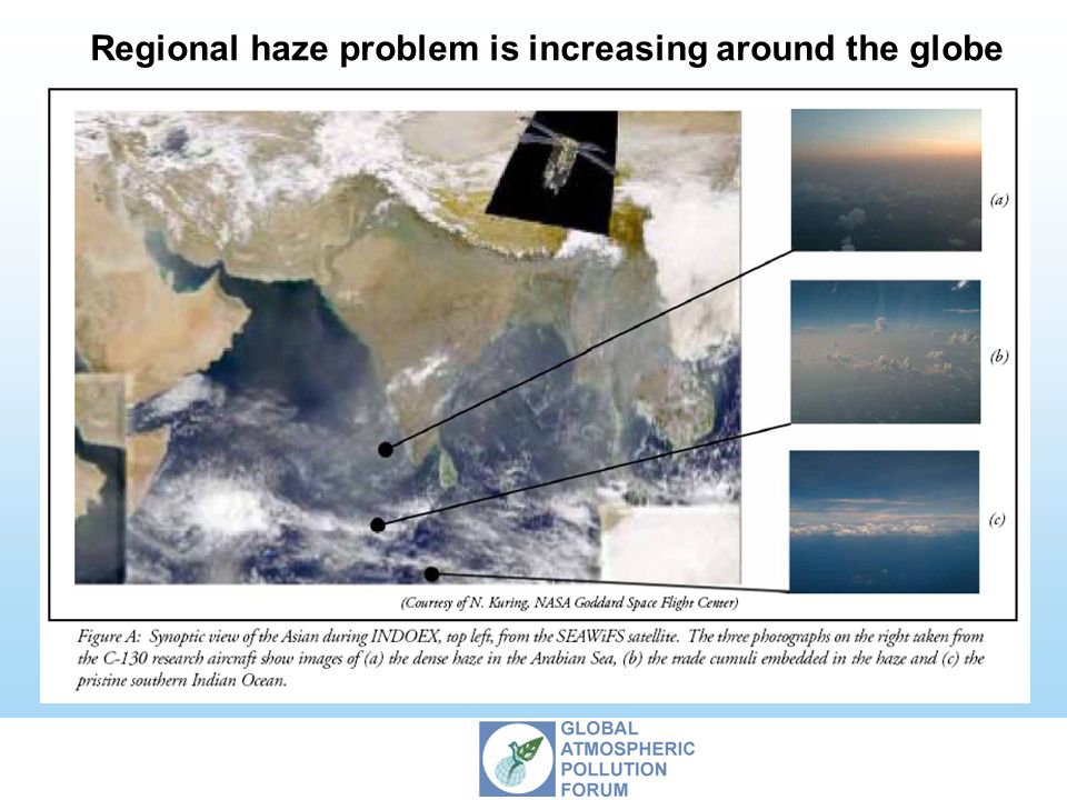 Regional haze problem is increasing around the globe