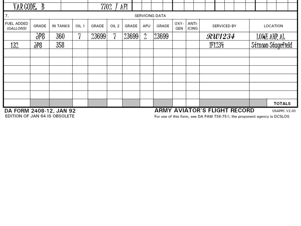 wings of freedom disclaimer this briefing is designed to be da form 2408 9