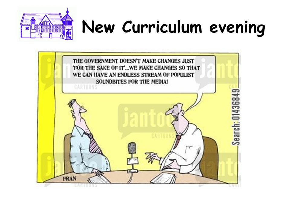 Ne New Curriculum evening
