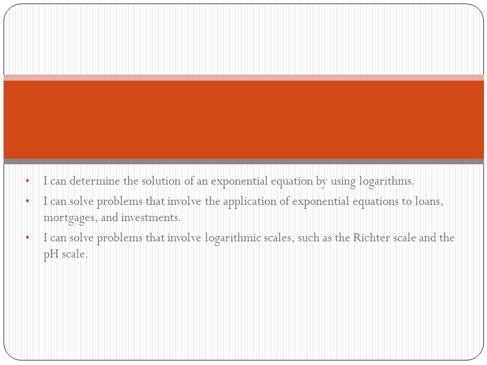 Solving Exponential Equations Using Logarithms Talkchannels Logarithmic Functions Topic 3 Solving Exponential Equations Using