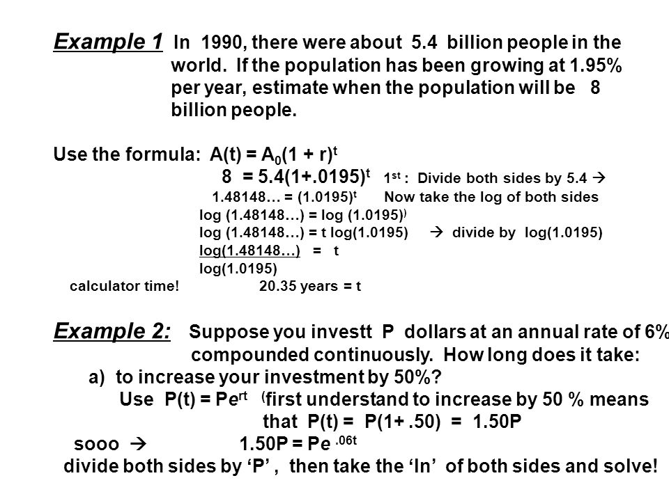 Pre Calc Lesson 5 7 Exponential Equations Changing Bases An 3 Example