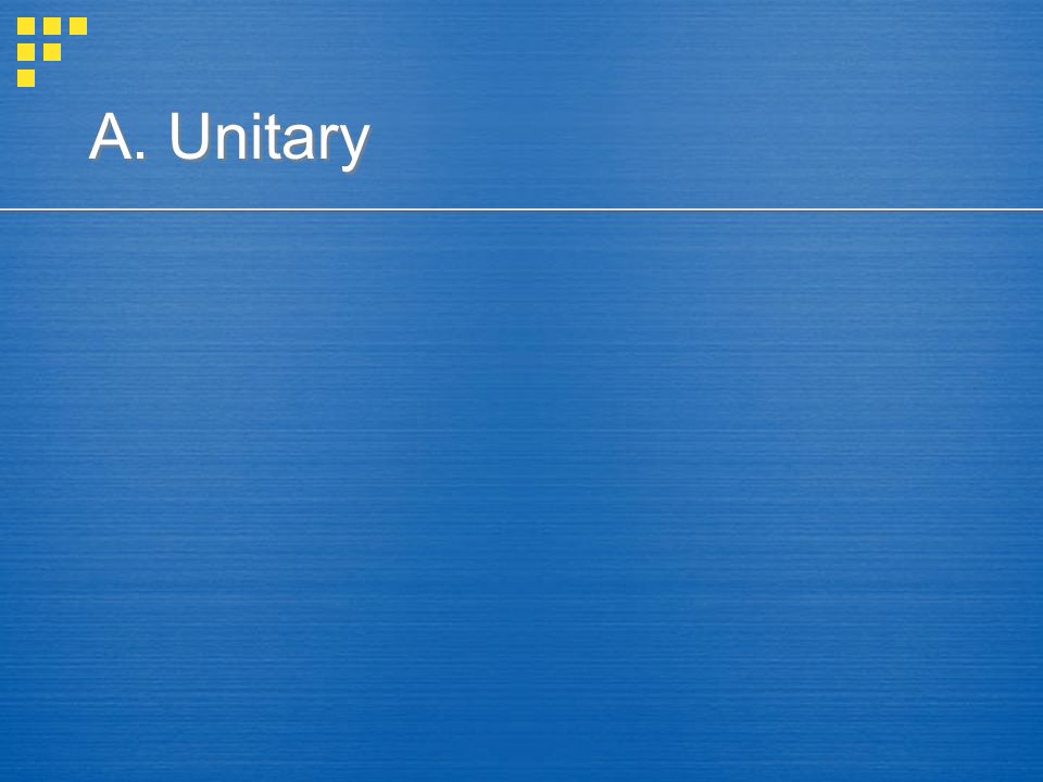 A. Unitary
