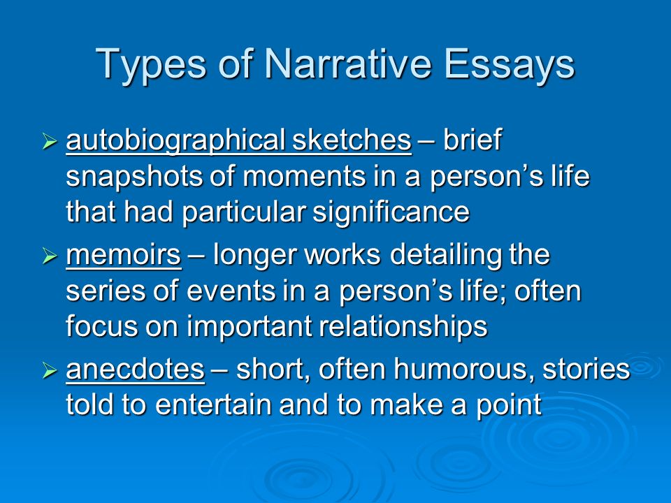 autobiographical narrative essay topics autobiographical narrative essay topics