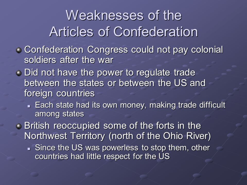 an analysis of the articles of confederation in united states Wikijunior:united states charters of freedom/articles of confederation article i establishes the name of the country as the united states of america analysis. an analysis of the articles of confederation in united states Wikijunior:united states charters of freedom/articles of confederation article i establishes the name of the country as the united states of america analysis.