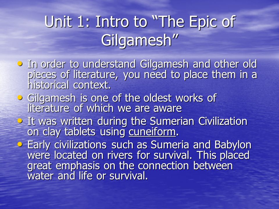do now why do we study world lit why do we study world lit what oldest works of literature