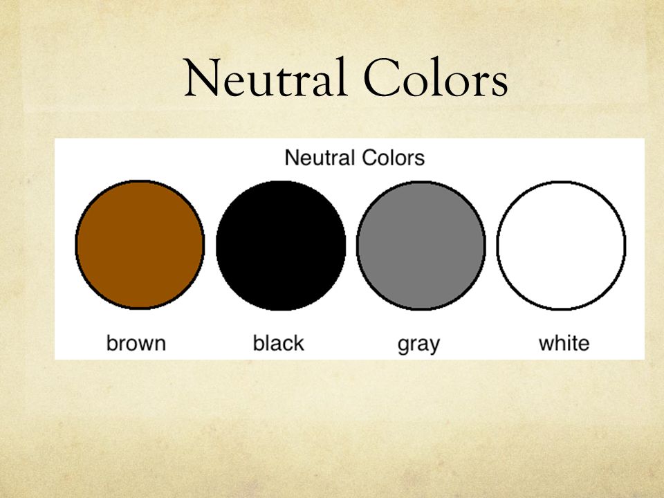 Neutral Colors