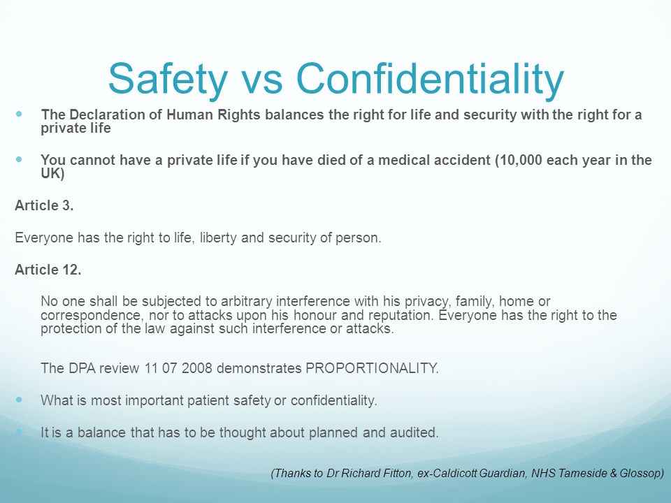importance of patient confidentiality essay In today's increasingly litigious and highly competitive workplace, confidentiality is important for a host of reasons: failure to properly secure and prot. importance of patient confidentiality essay In today's increasingly litigious and highly competitive workplace, confidentiality is important for a host of reasons: failure to properly secure and prot.