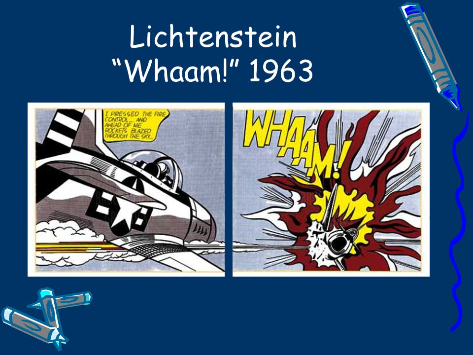 Lichtenstein Whaam! 1963