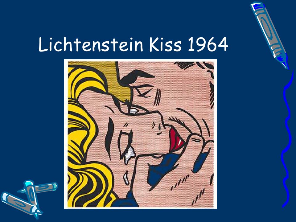 Lichtenstein Kiss 1964