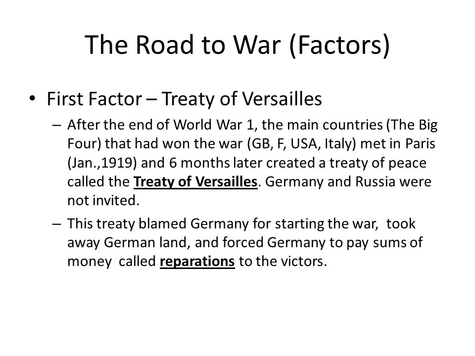 an analysis of treaty of versailles after world war i an analysis of treaty of versailles after world war i