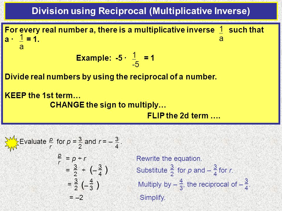 Dividing numbers with the same sign The quotient of 2 positive numbers or 2 negative numbers is positive.
