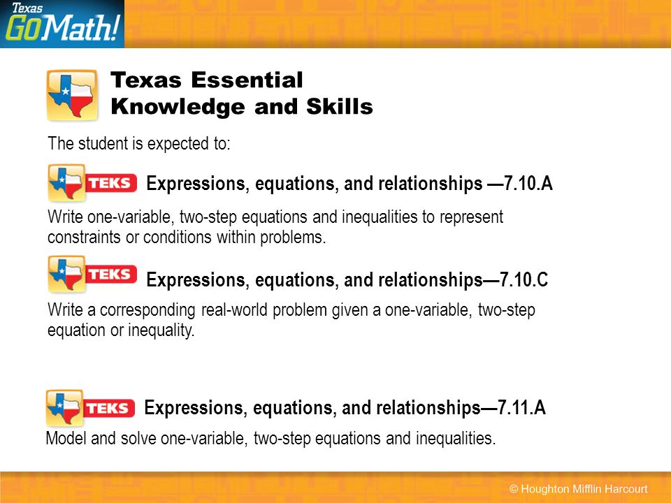 Lesson How Do You Write A Two Step Equation Writing Writing Two Step Equations 2 Texas