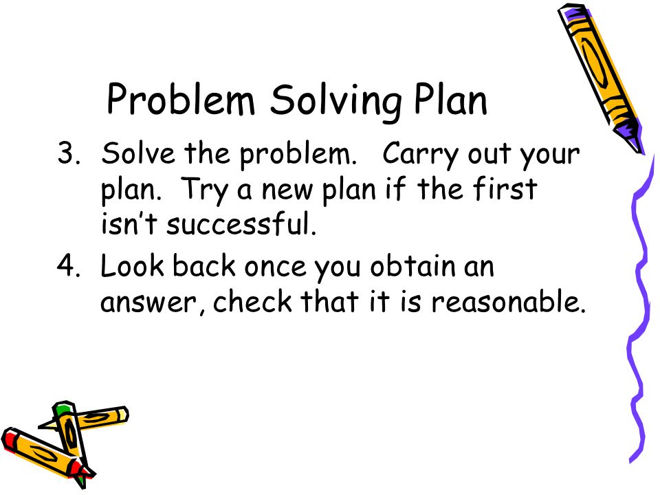 Student Problem Solving