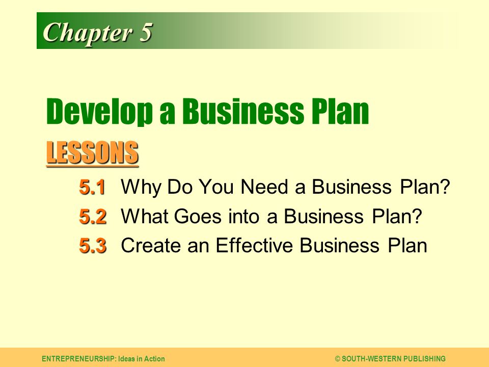 How Do I Make A Business Plan
