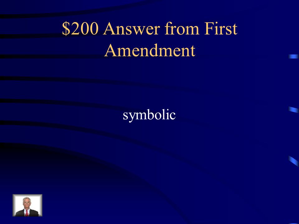 $200 Question from First Amendment In Texas v.