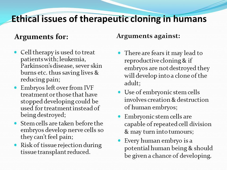 Essay On Cloning