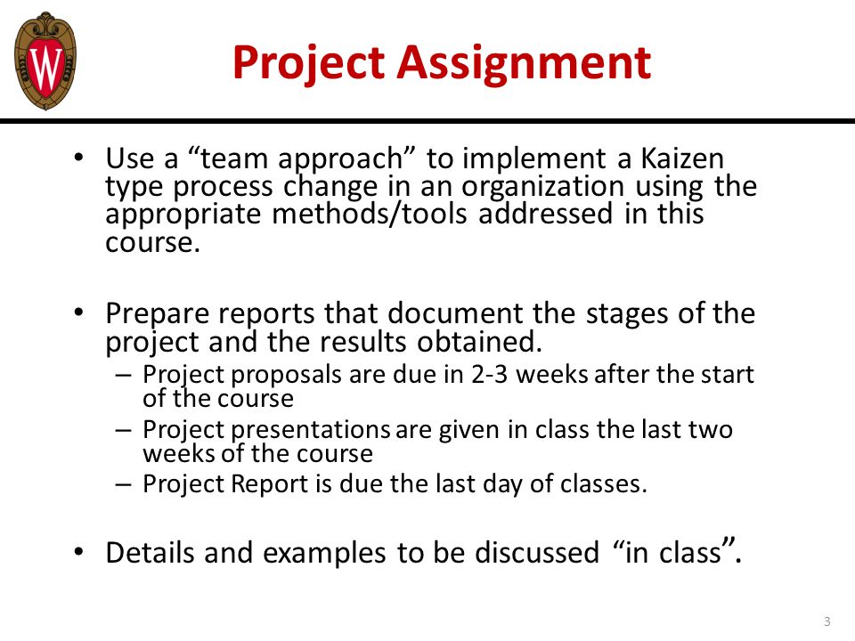 kaizen project kaizen project