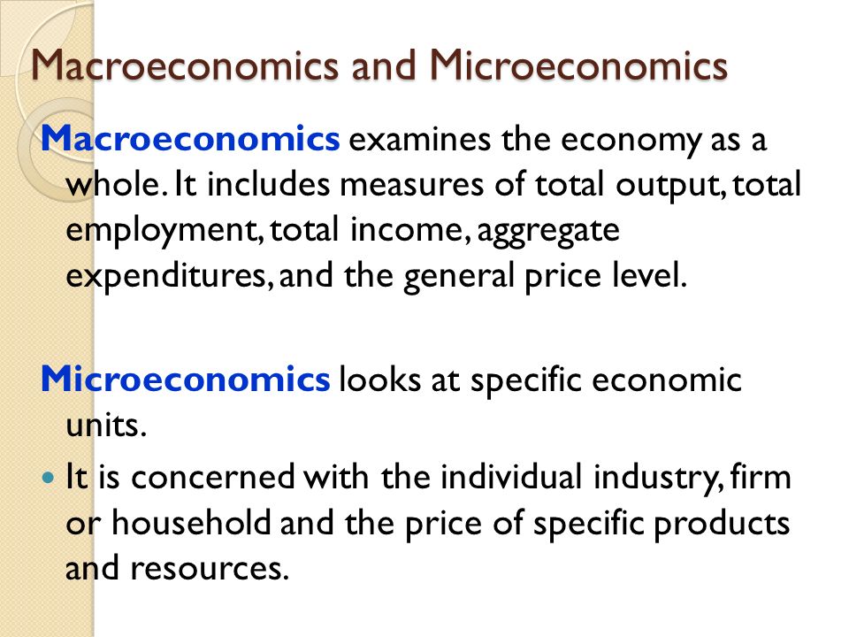 Policy economics applies economic facts and principles to help resolve specific problems and to achieve certain economic goals.