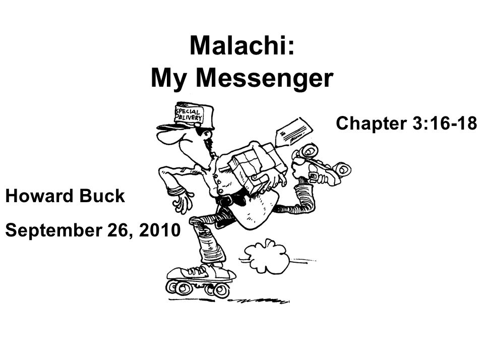 book of malachi chapter 3