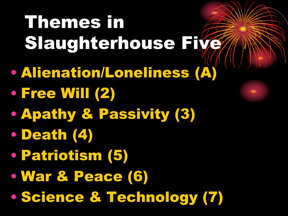 Slaughterhouse five theme essay