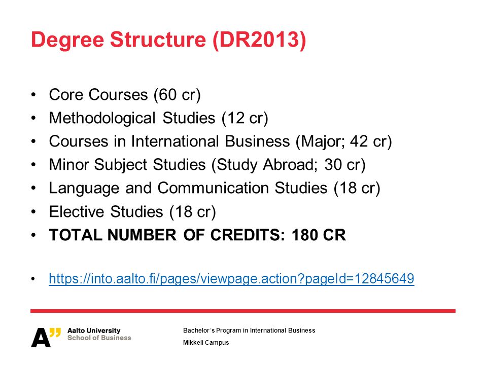international business major