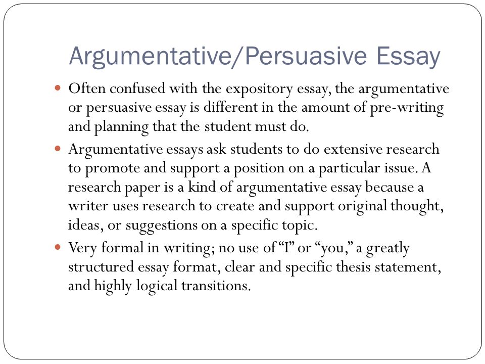 argumentative essay ideas An argumentative essay requires you to decide on a topic and take a position on it you'll need to back up your viewpoint with well-researched facts and information as well one of the hardest parts is deciding which topic to write about, but there are plenty of ideas available to get you started. argumentative essay ideas An argumentative essay requires you to decide on a topic and take a position on it you'll need to back up your viewpoint with well-researched facts and information as well one of the hardest parts is deciding which topic to write about, but there are plenty of ideas available to get you started.