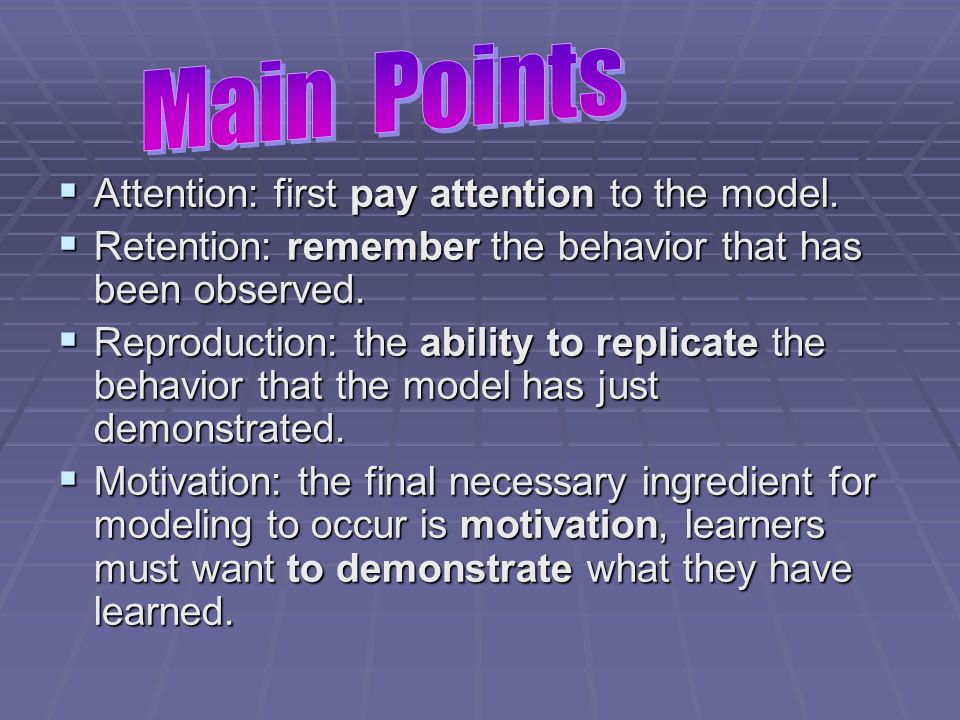  Attention: first pay attention to the model.