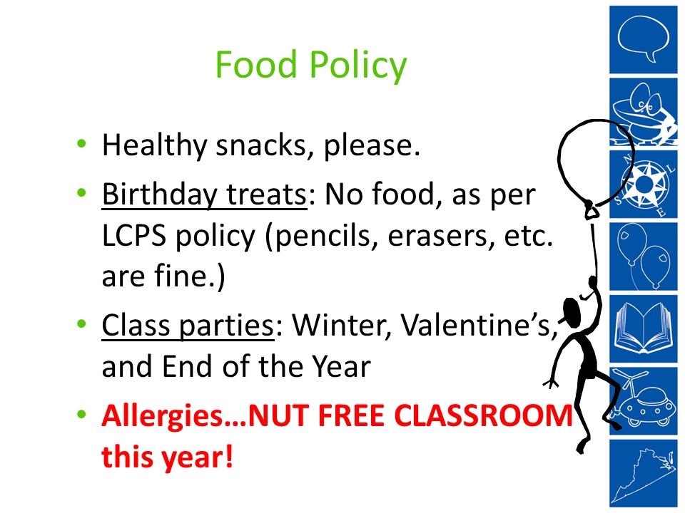 Food Policy Healthy snacks, please.