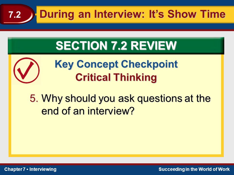 Critical Thinking & Decision Making Interview Questions and