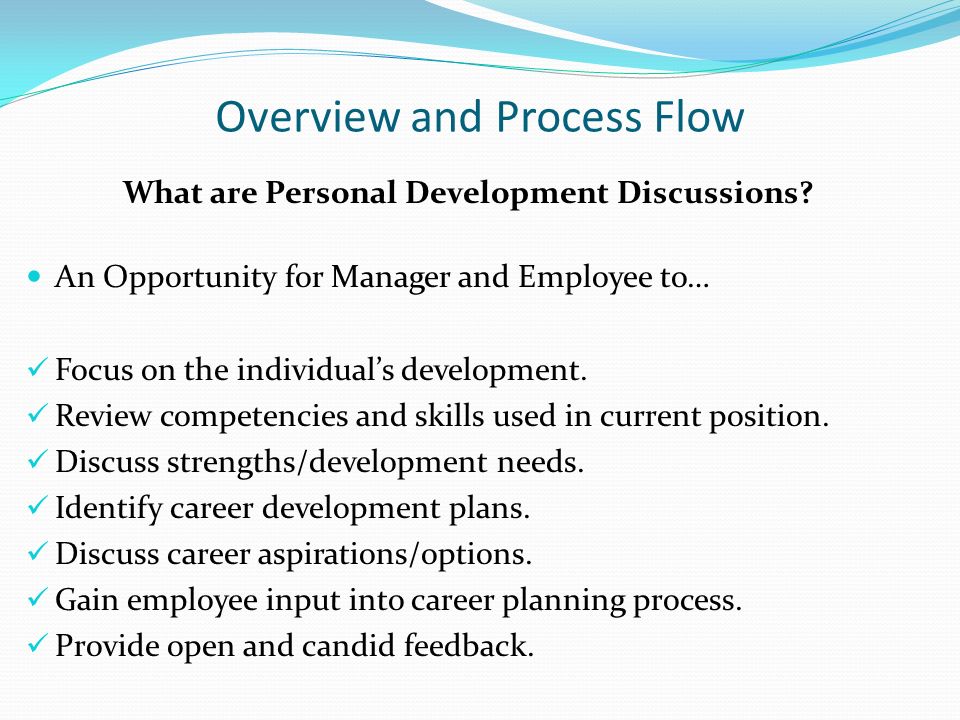 career aspirations examples for management