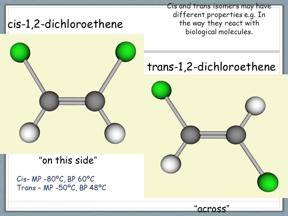 trans 1 2 dichloroethene