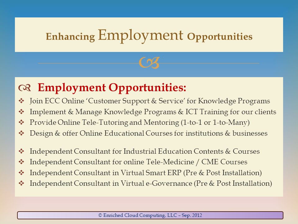 independent consultant opportunities