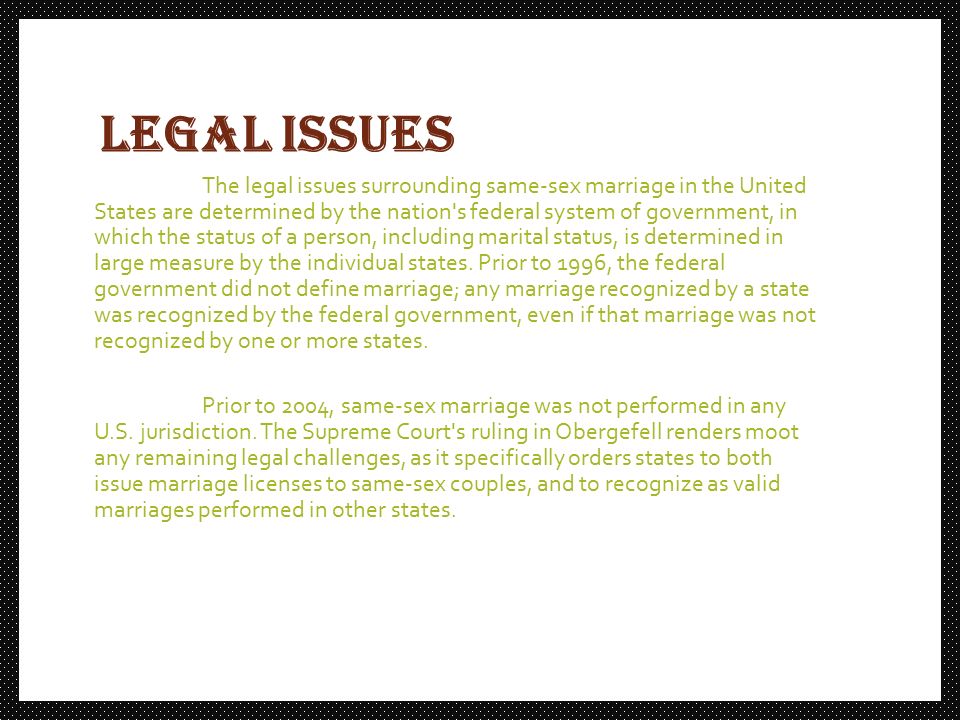 ethical issues surrounding gay marriage 2 essay This argumentative essay on legalizing gay marriage describes why the issue of same-sex marriage is not only research paper on gay marriage:. ethical issues surrounding gay marriage 2 essay This argumentative essay on legalizing gay marriage describes why the issue of same-sex marriage is not only research paper on gay marriage:.