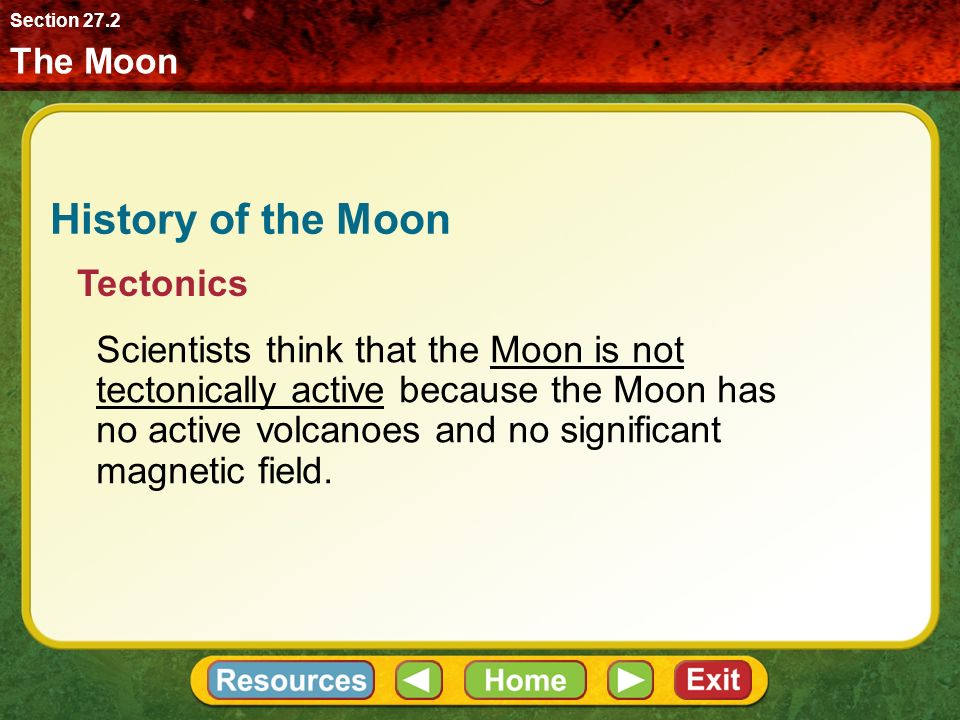 How do scientists think the moon was formed?
