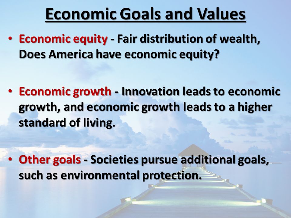 Economic equity - Fair distribution of wealth, Does America have economic equity.