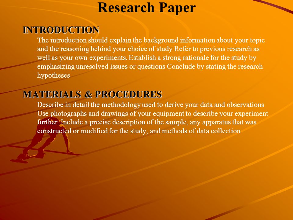 purpose of research paper introduction purpose of research paper introduction