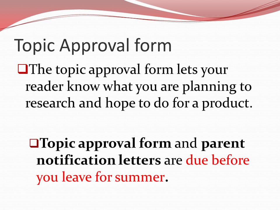Senior Project Research Paper Example