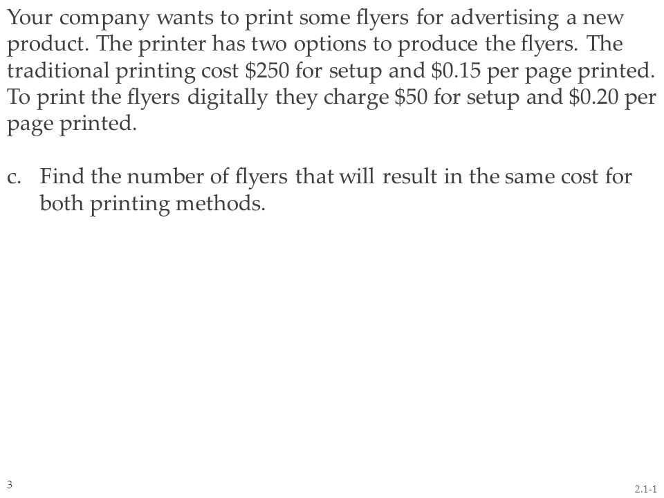 cost of flyers advertising