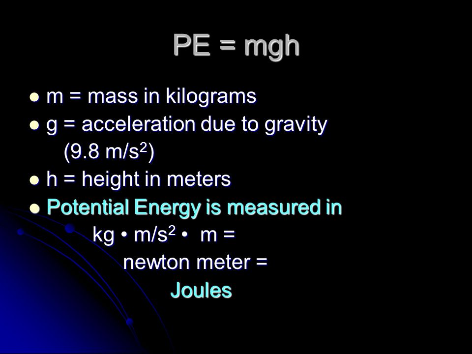 Energy can be classified as potential or kinetic Potential energy: energy of position Potential energy: energy of position The boulder has more gravitational potential energy when measured from point A compared to B.