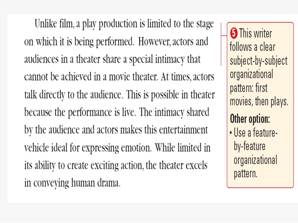 example of comparing and contrasting essays