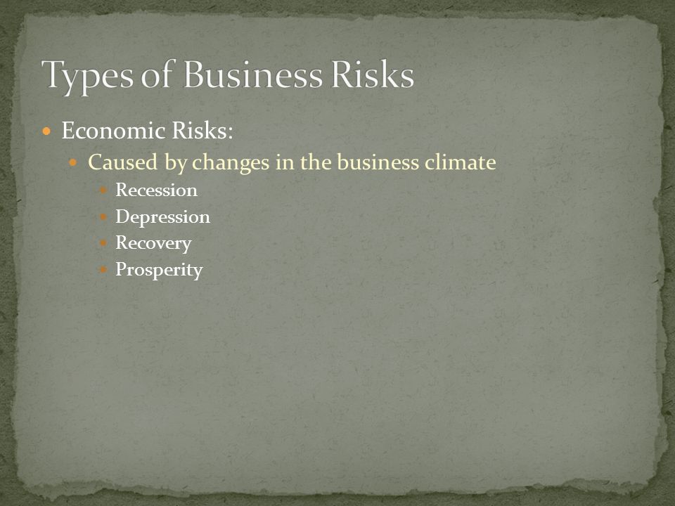 three types of businesses