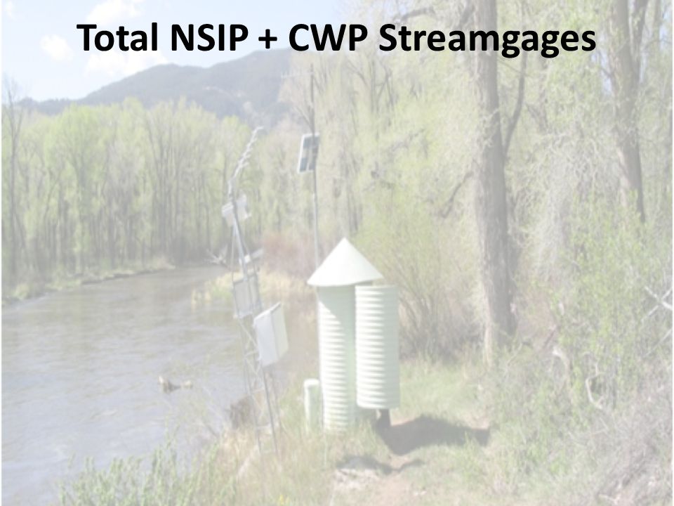 Total NSIP + CWP Streamgages