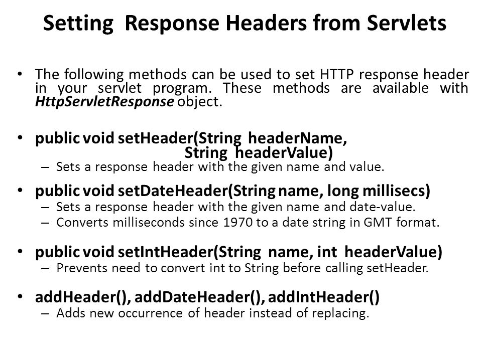 generating the server response http response headers ppt download http response header format