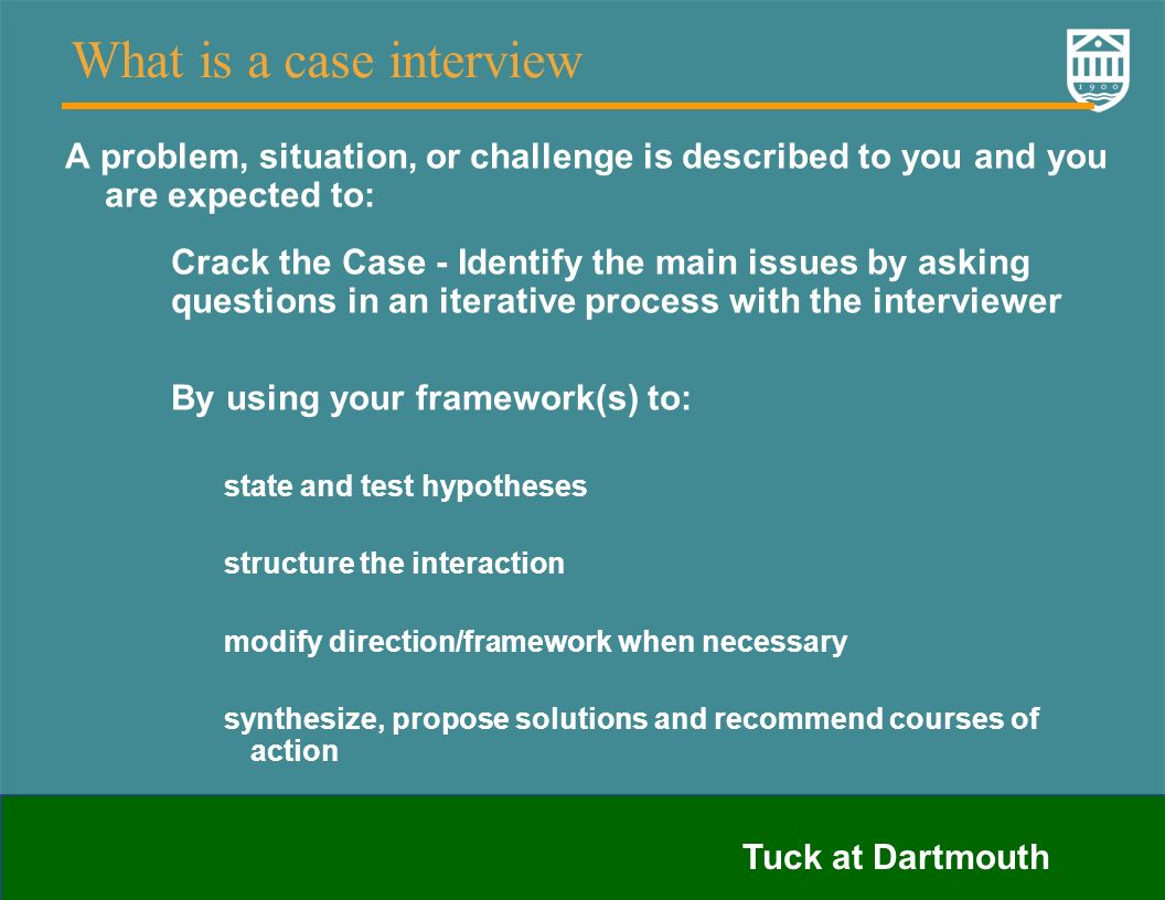 what is case interview